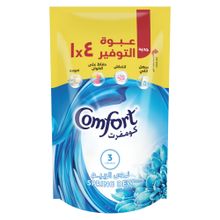 Buy Comfort Fabric Softener Spring Dew Blue 400ML in Egypt