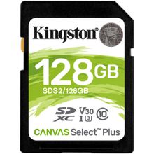Buy Kingston 128GB Class10 Canvas Select Plus SD Card For Camera - SDS2/128GB in Egypt