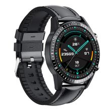 Buy I9 Smart Watch  Call Smartwatch Sports Black PU Leather Band in Egypt