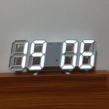 Buy 3D Digital Alarm Clock,Wall LED Time Clock,Led Electronic Clock in Egypt
