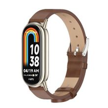 Buy Mijobs Microfiber Leather Watch Band For Xiaomi Mi Band 8 in Egypt