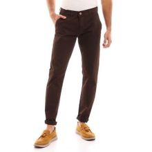 Buy Andora Casual Solid Regular Fit Pants - Brown in Egypt