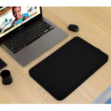 اشتري 15.6 Inch Laptop Sleeve - Shockproof Laptop Sleeve - Laptop Shirt - Black في مصر