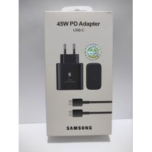 اشتري Samsung 45W PD Adapter USB-C - White - Black في مصر