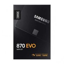 Buy Samsung 870 EVO 500GB SATA 2.5" Internal Solid State Drive (SSD) (MZ-77E500) in Egypt
