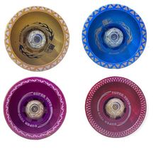 Buy Metal-Made Shining YoYo Spinner Toys For Kids With High Speed  4 Pcs in Egypt