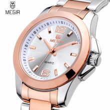 Buy Megir Ladies Watch Women Watches Fashion Quartz Wristwatch Femme 5006L in Egypt