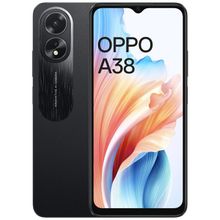 Buy OPPO A38 - 6.5-Inch 128GB/4GB 4G Mobile Phone - Glowing Black in Egypt