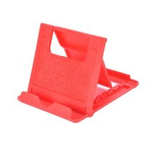 Buy Universal Foldable Desk Adjustable Mobile Phone Stand - Red in Egypt