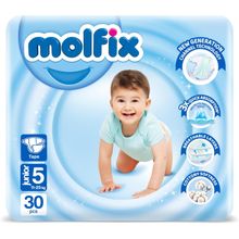 Buy Molfix Baby Diaper Junior - Size 5 - 30 Pcs in Egypt