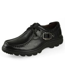 Buy Tauntte Plus Size Cow Leather Casual Shoes Anti-Odor Men Genuine Leather Outdoor Hiking Shoes in Egypt