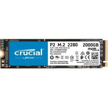 Buy Crucial P2 2TB 3D NAND NVMe PCIe M.2 SSD • Up To 2400MB/s in Egypt