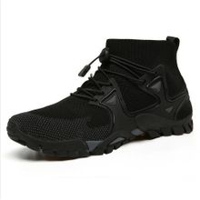 Buy Fashion Unisex Puncture-resistant Hiking Boots-Black in Egypt