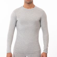 Buy Forma Men Thermal Long-sleeve Lycra Undershirt Grey in Egypt