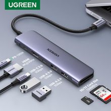 اشتري Ugreen Revodok USB C Hub Adapter 4K HDMI 100W PD Type C Dongle في مصر