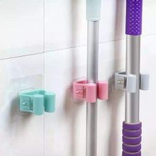 Buy Single Kitchen Wall Organizer .Mop Holder - Brushes - Broom - 3 Pcs. in Egypt