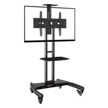 اشتري North Bayou Mobile Tv Cart Stand With Wheels For 32-70 Inch AVA1500-60-1P في مصر