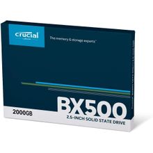 اشتري Crucial BX500 2TB 3D NAND SATA 2.5-inch SSD في مصر