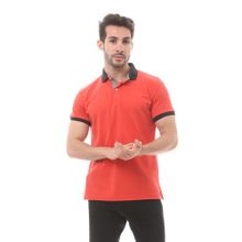 Buy Andora Solid Red Cotton Comfortable Polo Shirt in Egypt