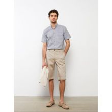 اشتري LC Waikiki Regular Fit Short Sleeve Plaid Oxford Men's Shirt في مصر