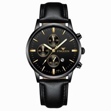 اشتري Fashion FNGEEN W5128 Men Waterproof Quartz Watch في مصر