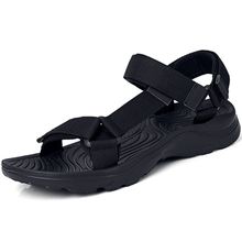 Buy Fashion Men Sandals Simple Casual Summer Shoes Comfortable Sneakers Outdoor Beach Vacation Sandals 2021 New Male Casual Sandals Shoes in Egypt