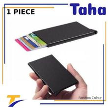 اشتري Taha Offer Credit Card ID Holder With RFID Anti-Scan Metal Wallet Cash Clip  1 Pcs في مصر