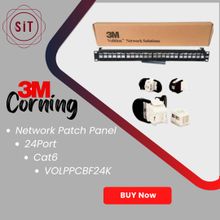 Buy 3M Patch Panel Cat.6-24Port - Loaded in Egypt