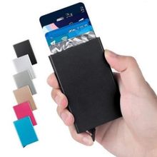 Buy Automatic Metal Card Holder For Men And Women in Egypt