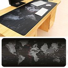 Buy World Map Pattern Mouse Pad 70 * 30 Cm Soft Rubber. in Egypt