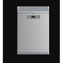 اشتري Beko BDFN15420S Dishwasher - 14 Persons - Silver-5 Programmes-digetal في مصر