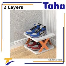 Buy Taha Offer Organizer Storage Shoe Rack 2 Layers in Egypt