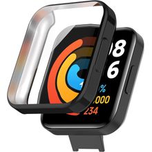 Buy Xiaomi Mi Watch 2 Lite / Redmi Watch 2 TPU Plating Cover - Black in Egypt