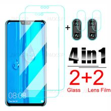 اشتري 4in1 Tempered Glass For Huawei Y9 Y7 Y6 Pro Y5 2019 Protective Glass For Huawei Y7 Y6 Y5 Prime Y9 2018 Y9S Y8P Y7S Y6S Lens Film MAS في مصر