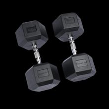 اشتري Skyland HEX Dumbbell Rubber Coated Cast Iron Hexagonal Dumbbells في مصر