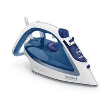 اشتري Tefal FV5751E2 Easygliss Plus Steam Iron - 2700 WattTefal Easygliss Plus Steam Iron, 2700 Watt, Blue - FV5751E2 في مصر