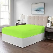 Buy L'Antique Fitted Bed Sheet - 100% Egyptian Cotton - Phosphoric Green in Egypt