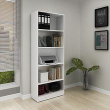 Buy Wooden Book Shelf With Open Shelves 24*60*180 CM in Egypt