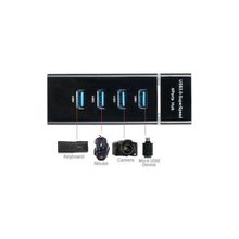 Buy Usb 3.0 Super Speed Hub - 4 Ports - 5Gbps - Black in Egypt