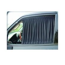 Buy Car Window Mesh Curtain Sunshade - Black - 2 Pcs in Egypt