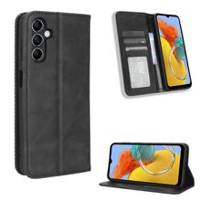 Buy for Samsung Galaxy M34 5G Wallet Case Best Stand Cases Luxury Cover Black in Egypt