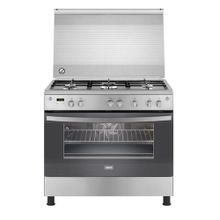 اشتري Zanussi ZCG94396X Gas Cooker 5 Burners - Stainless Steel في مصر