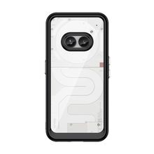 Buy Suitable for Nothing Phone 2A carbon fiber anti-fall transparent Black frame mobile phone case in Egypt