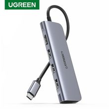 اشتري Ugreen Revodok USB C Hub 4K HDMI 3 USB 3.0 Ports SD TF Card Reader في مصر