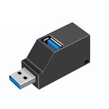 Buy Portable Mini 2 X USB 2.0 + 1 X USB 3.0 HUB With Lanyard in Egypt