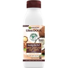 Buy Garnier Ultra Doux Smoothing Hair Food conditioner For Dry And Unruly Hair - Coconut – 350ml in Egypt