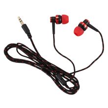 Buy H-168 3.5mm in-ear braided wired subwoofer headphones in Egypt