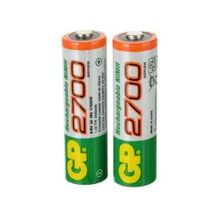 اشتري GP Batteries AA Rechargeable Batteries - 2 Pcs في مصر