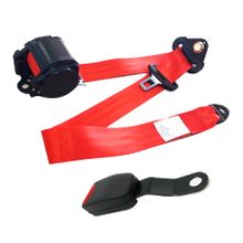 اشتري Universal Red Car Seat Belts Safety Belt Extender Extension Buckle في مصر