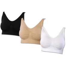 Buy Bra For Women ( 3 Pcs Soft Bra ) Sport Top Push Up Underwear in Egypt